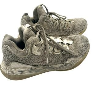 CROSSOVER CULTURE Men's 8.5 Gray Animal Print SNIPER basketball sneakers shoes